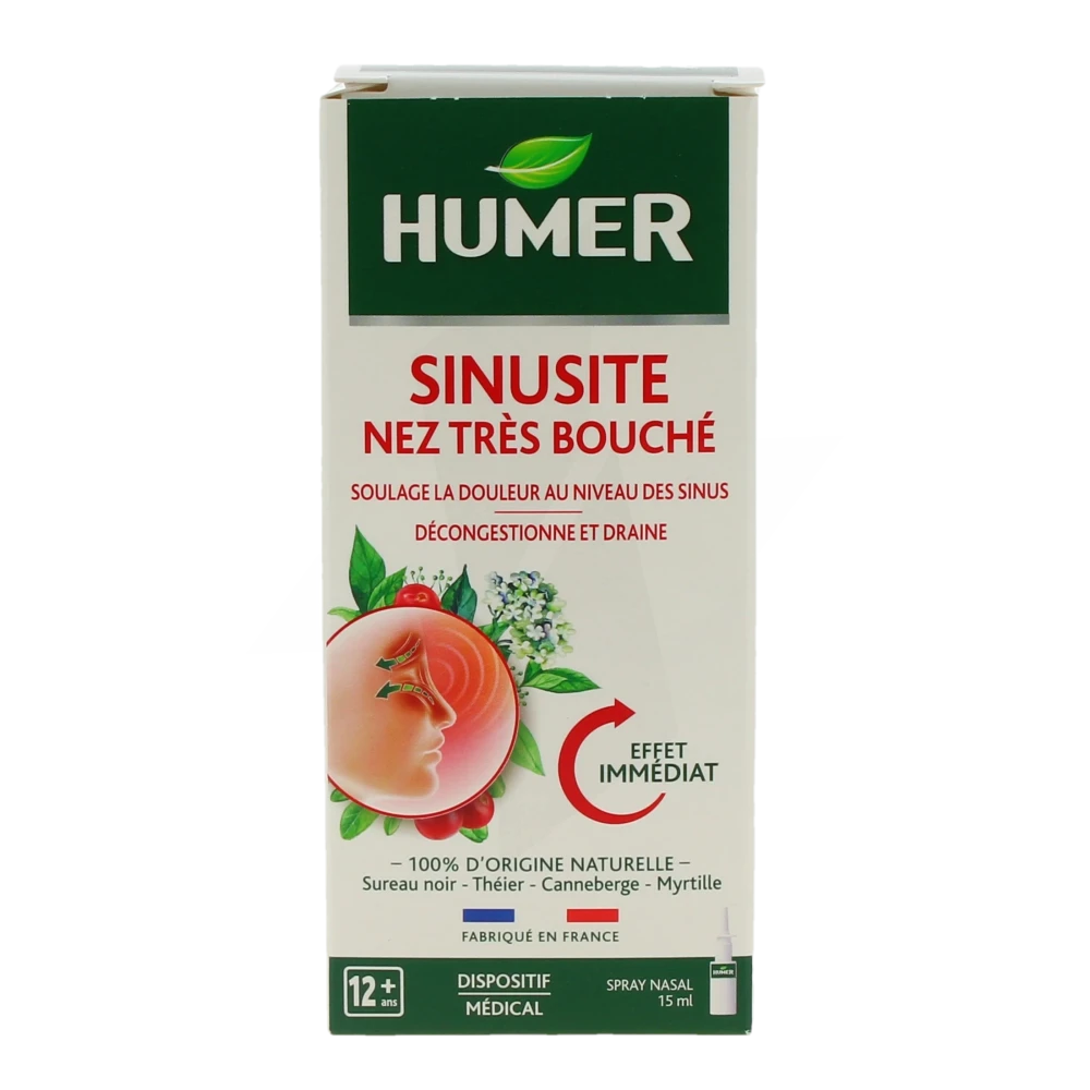 Humer Sinusite Solution Nasale Spray De 15 Ml