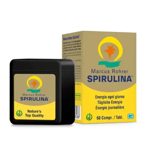 Marcus Rohrer Spiruline Complément Alimentaire 60 Comprimés