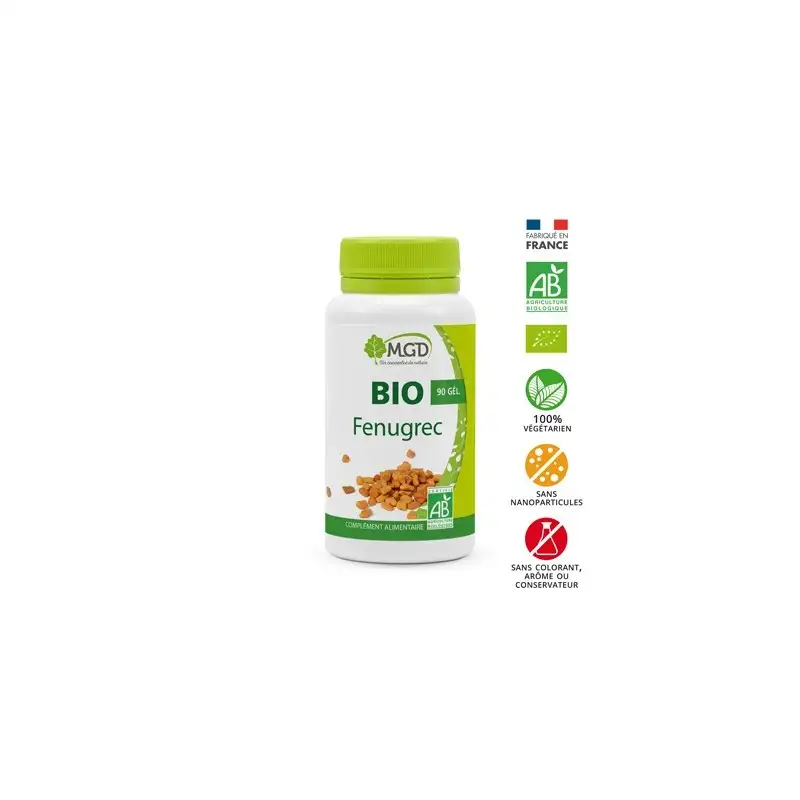 MGD bio fenugrec boite 90 gélules