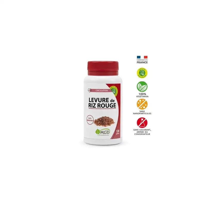 MGD levure de riz rouge boite 30 comprimés