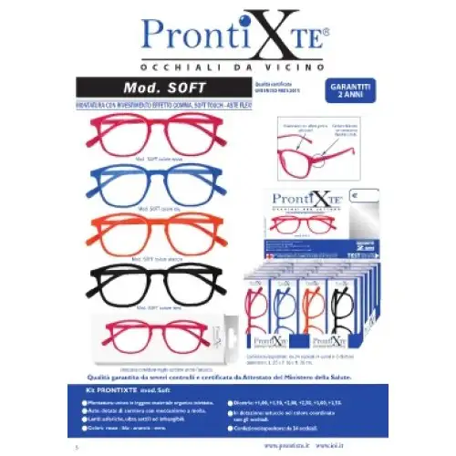 Mod.SOFT ProntiXte Noir +3.00