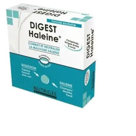 Nutrigee digest haleine comprime a sucer 28