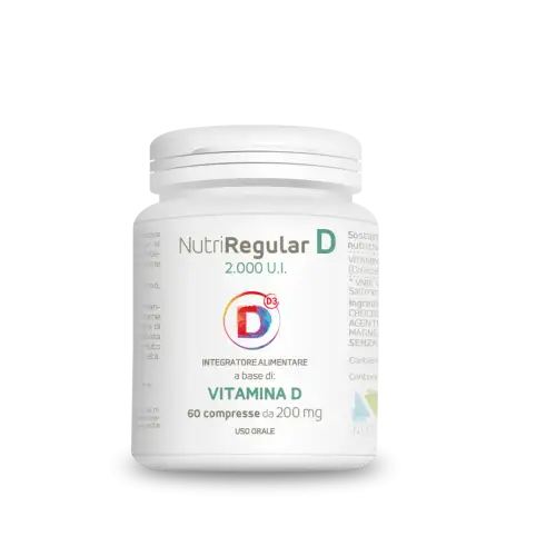 NutriRegular D 2 000 UI Vegan Nutrileya 60 Comprimés
