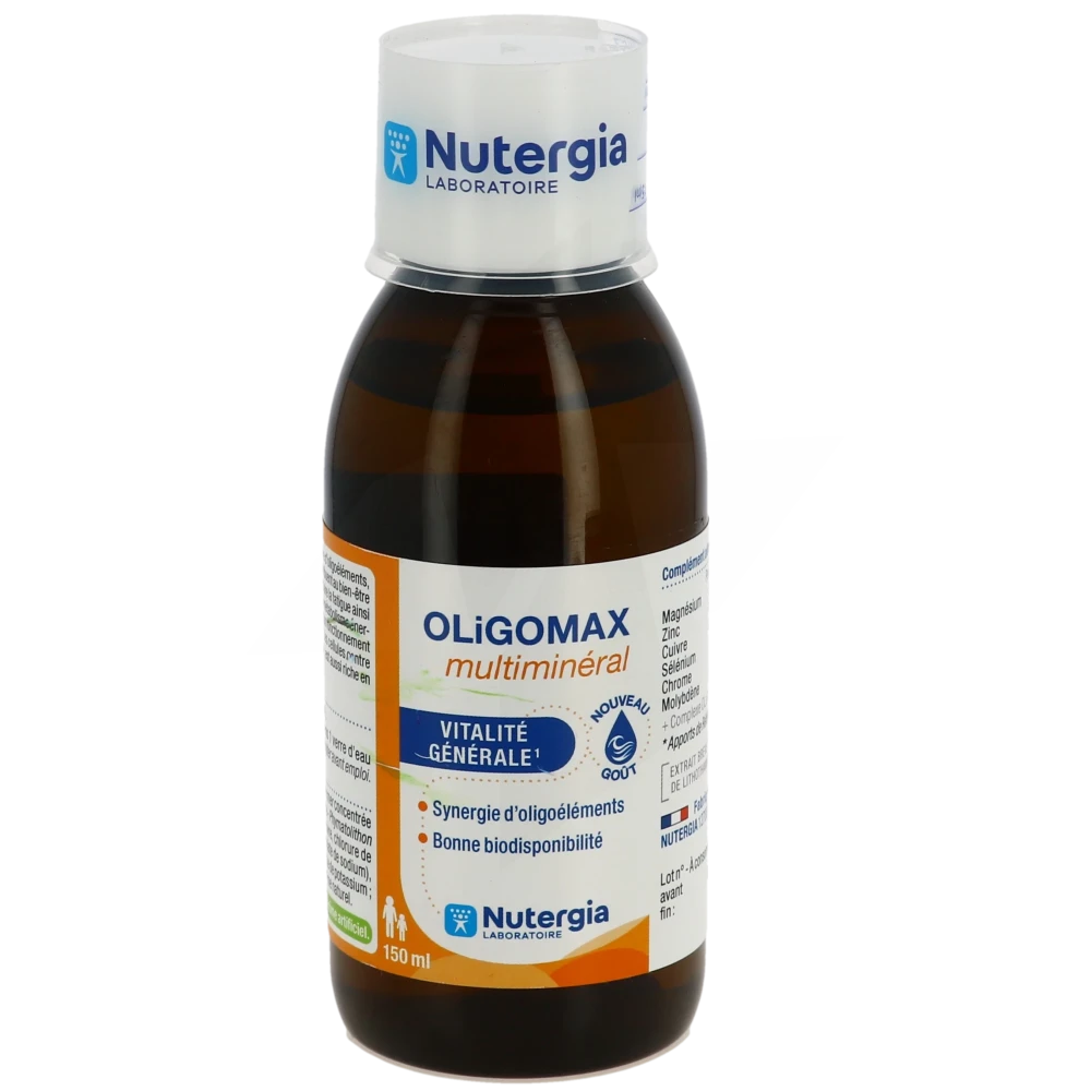 Oligomax Multiminéral Solution Buvable Flacon De 150 Ml