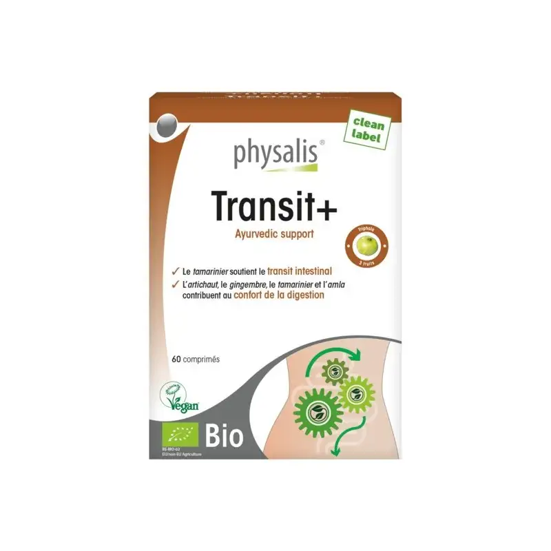 Physalis Transit+ BIO boite 60 comprimés