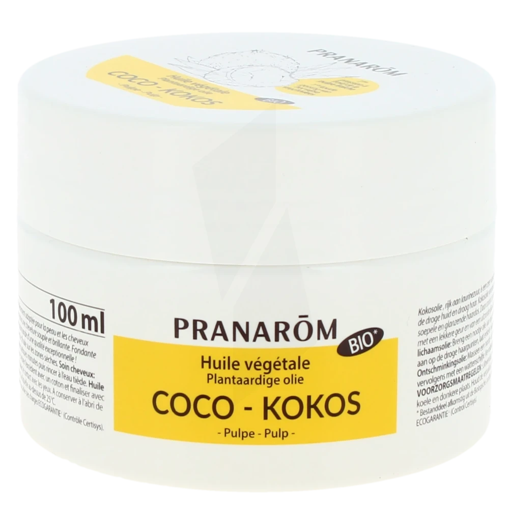 Pranarôm Huile Végétale Bio Coco 100 Ml