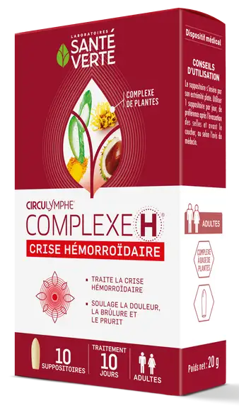 Santé Verte Complexe H 10 suppositoires
