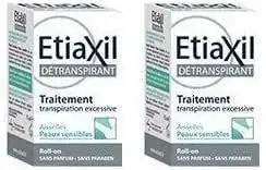 Etiaxil traitement  LOT 2x 15ml Détranspirant aisselle Peaux sensible