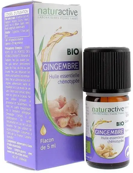 Naturactive Huile Essentielle Bio Gingembre 5ml