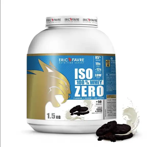 Eric Favre Iso Zero 100% WHEY cookies & cream 1.5 kg