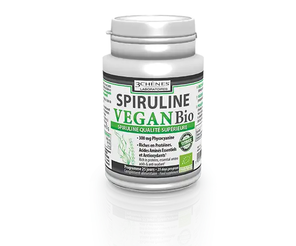 Chênes Bio Spiruline 60 Comprimés