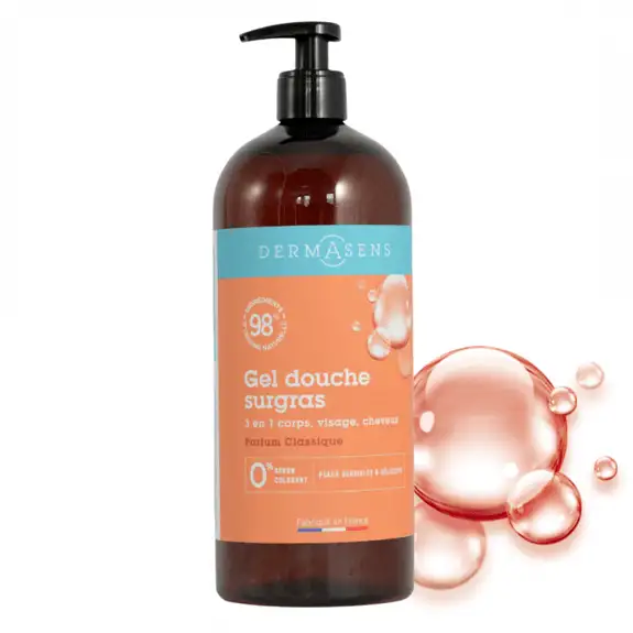 Dermasens Gel Douche surgras parfum neutre 1 litre