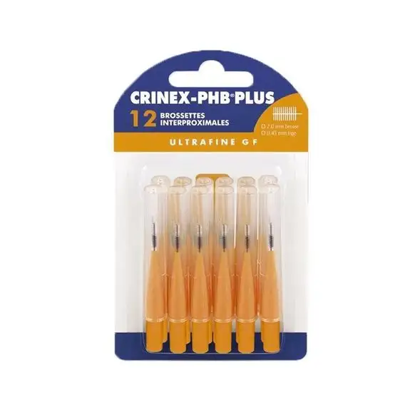 Crinex Phb Ultrafine Plus 12 Brossettes Interproximales