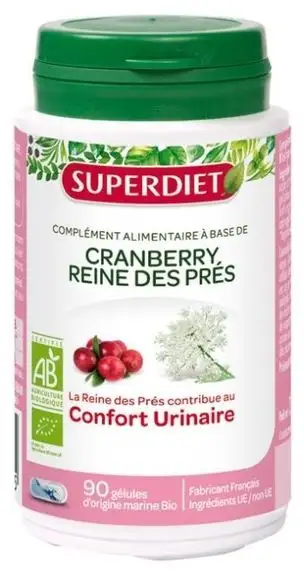 Super Diet Cranberry Reine des Pres Bio 90 gélules