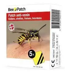Bee patch 5 patchs anti venin après piqûre