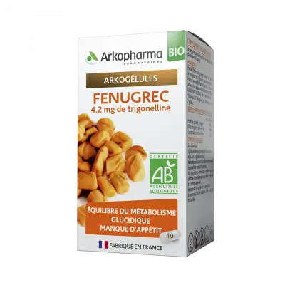 Arkogélules Fenugrec Bio 40 gélules