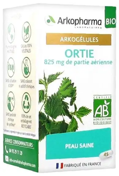 Arkopharma Arkogélules Ortie Bio 45 Gélules