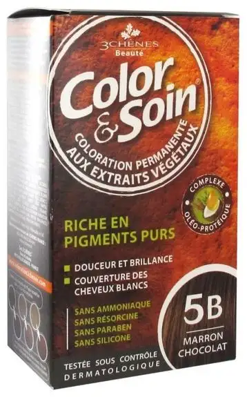3 Chênes Color & Soin Coloration Marron Chocolat : 5B