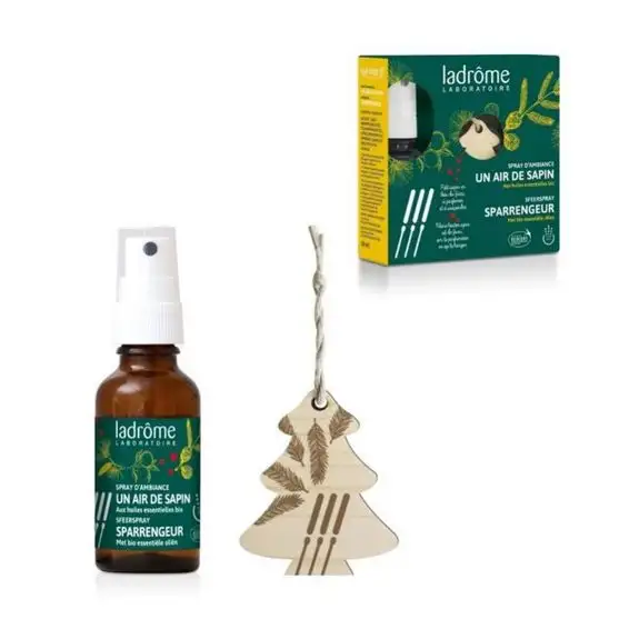 Ladrôme Coffret Spray d'ambiance un air de sapin