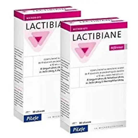 Lactibiane Référence LOT 2 X 30 gelules  Pileje