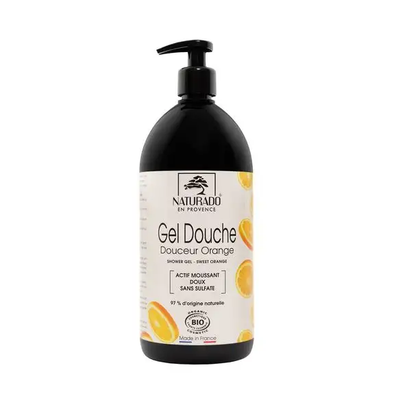 Naturado Gel Douche Douceur Orange - 1L