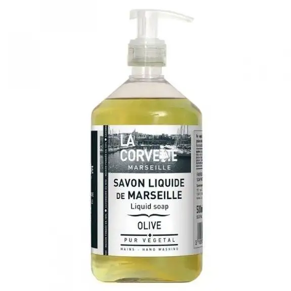 La Corvette Savon Liquide de Marseille Olive 1 litre