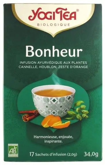 Yogi Tea Bonheur Bio 17 Sachets