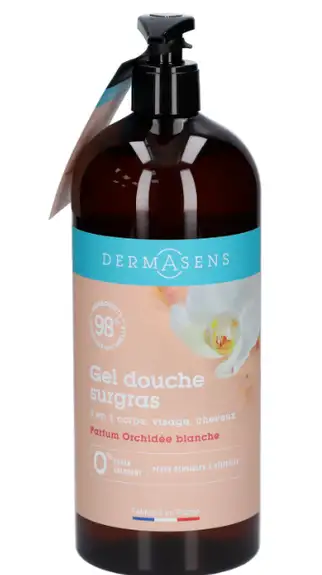 Dermasens Gel Douche surgras Orchidée blanche 1 litre