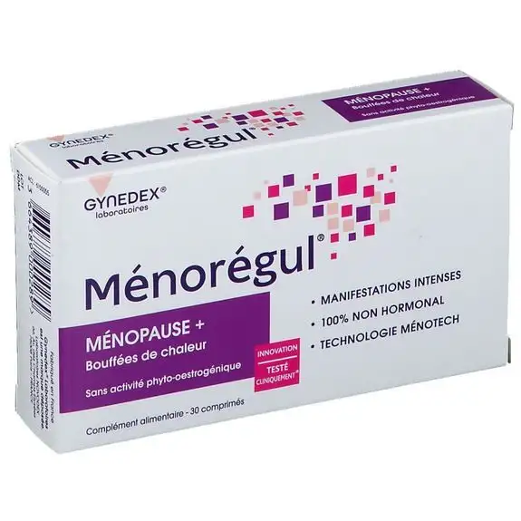 Ménorégul  Ménopause 30 comprimés Novodex