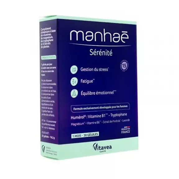 Manhae Sérénité 30 gélules