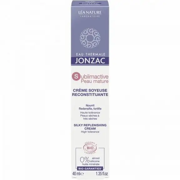 Jonzac Sublimactive Peau Mature Crème soyeuse reconstituante - 40ml