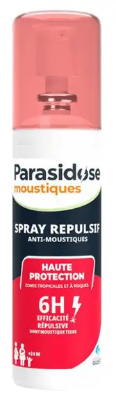 Parasidose Spray anti-moustiques zone tropicale 100ml