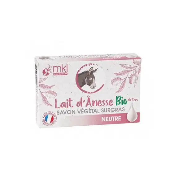 MKL Savon au lait d'anesse bio neutre - 100g