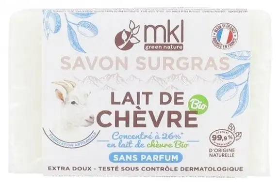 MKL Savon au lait de chèvre bio Sans parfum 100g
