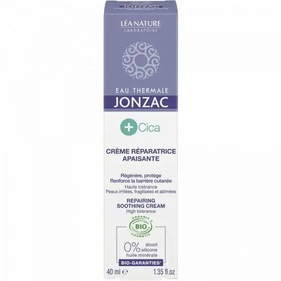 Jonzac crème répératrice apaisante +Cica 40ml
