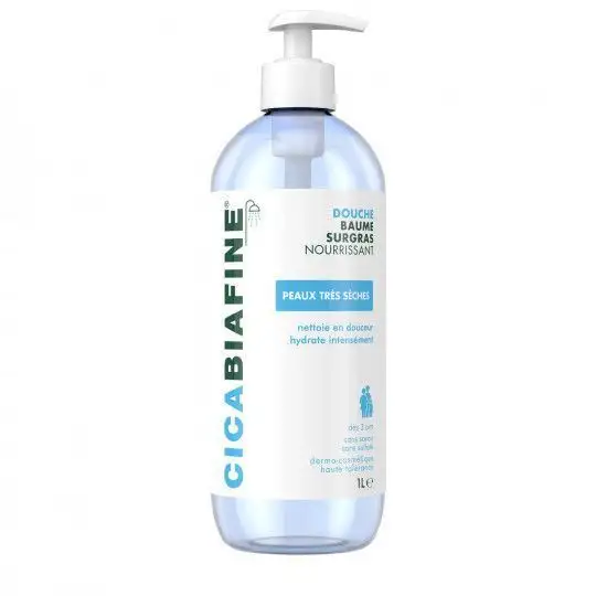 CicaBiafine Douche Baume Surgras Nourrissant 1 litre