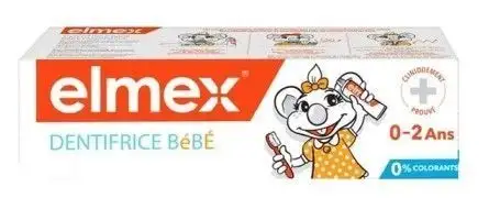 Elmex Dentifrice Bébé 0-2 ans 50 ml