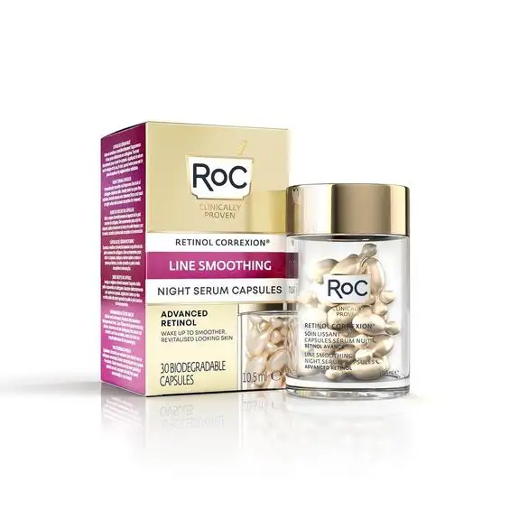 Roc Retinol Correxion Soin Lissant 30 Capsules Sérum Nuit