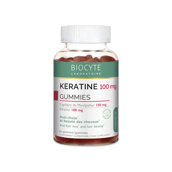 Biocyte Kératine - 60 Gummies