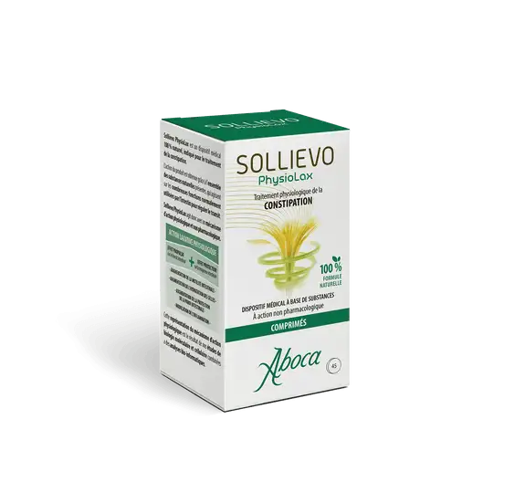 Aboca Sollievo Physiolax Traitement Constipation 45 comprimés