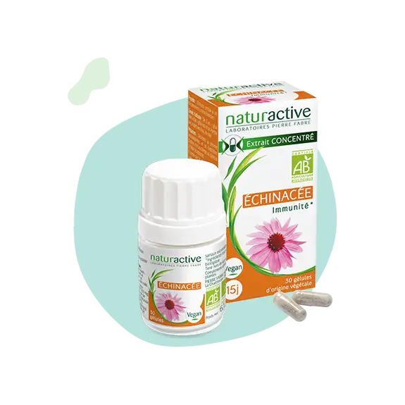 Naturactive  Echinacée Bio - 30 gélules