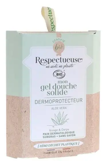Respectueuse Gel Douche bio Solide Dermoprotecteur