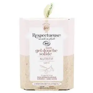 Respectueuse Gel Douche bio Solide nutritif