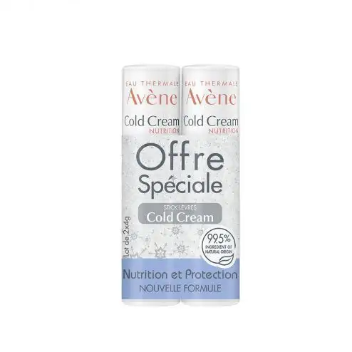 Avène Cold Cream Stick lèvres 2 x 4 g