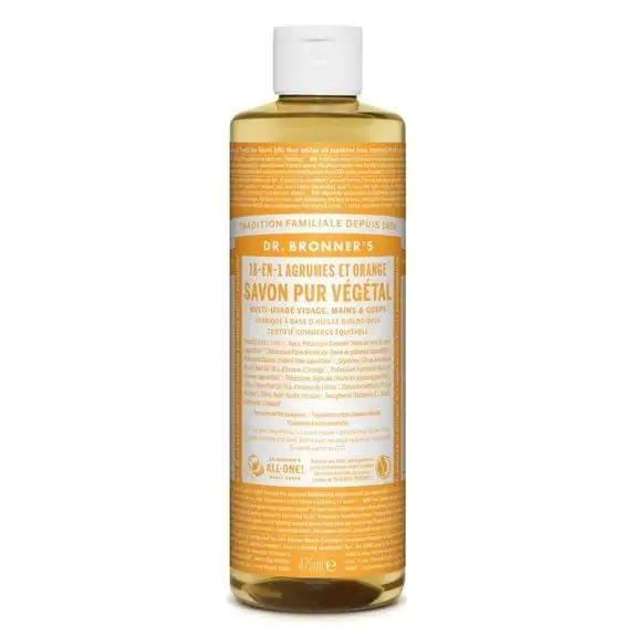 Dr Bronner's Agrumes Savon Liquide 475ml