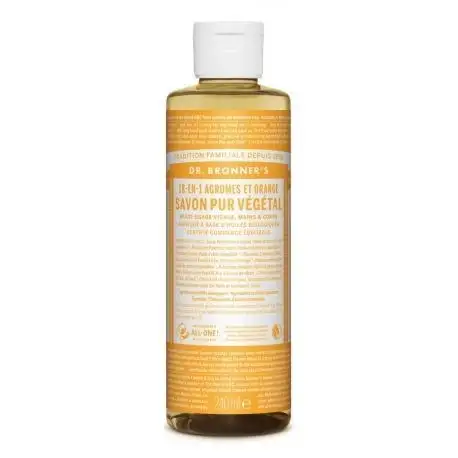 Dr Bronner's Agrume Savon Liquide 240ml