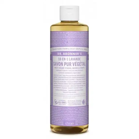 Dr Bronner's lavande Savon Liquide 475ml