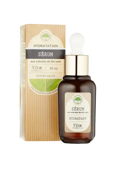 VITAECOSMETICS  Sérum hydratant au thé vert 30ml
