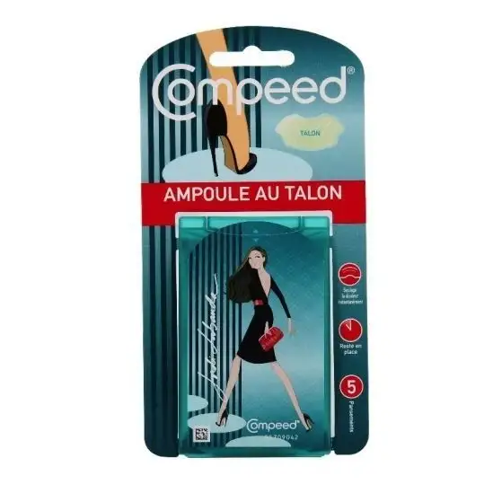 COMPEED AMPOULES Pansements Ampoules Escarpin 5 Pansements