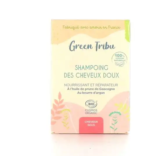 Green Shampoing des Cheveux Doux 85 g